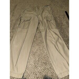 The North Face Hiking Cargo Pants Beige Nylon Mens Size 34 Baumwolle